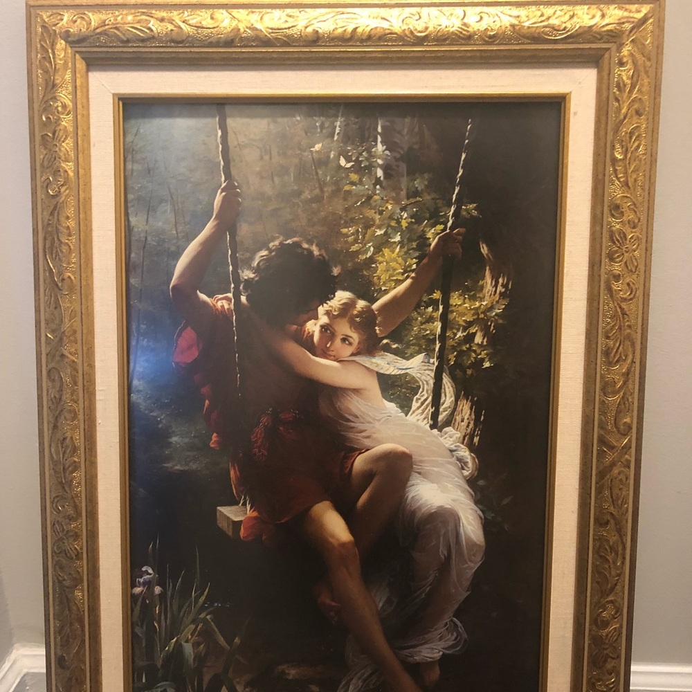 Custom framed print